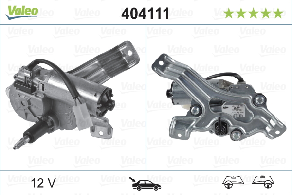 Moteur d'essuie-glace VALEO 404111